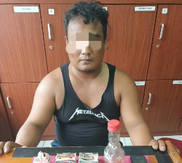 Sempat Melawan, Satu Orang Diamankan Polres Siak Terkait Shabu